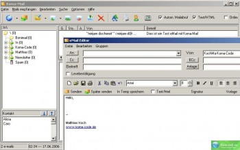 скриншот Koma-Mail