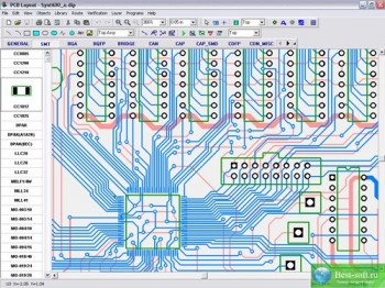 скриншот DipTrace
