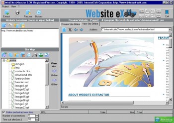 скриншот Website Extractor