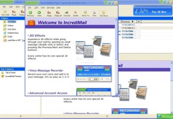 скриншот IncrediMail