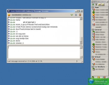 скриншот Miranda IM