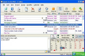 скриншот Quick To-Do Pro