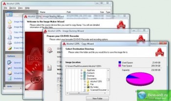 скриншот Alcohol 120%