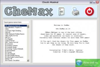 скриншот CheMax Rus