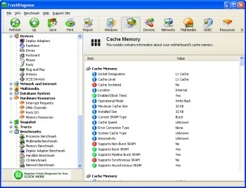 скриншот Fresh Diagnose