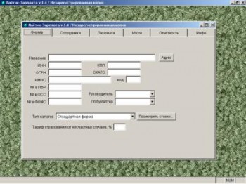 скриншот Лайтик Зарплата - Расчет заработной платы