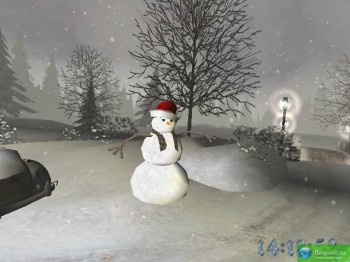 скриншот Christmas Time 3D Screensaver
