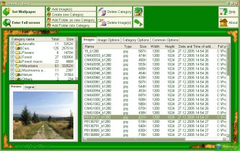 скриншот Izbushka Wallpaper Organizer