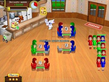 скриншот Снежок. Обеденный Переполох