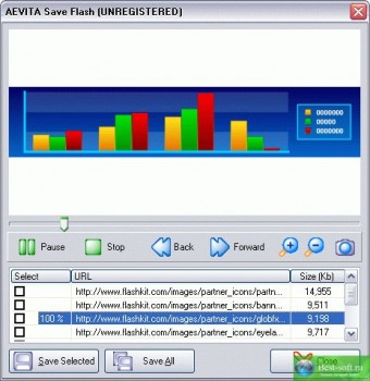 скриншот AEVITA Save Flash