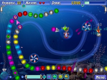 скриншот Сприлл. Подводное приключение