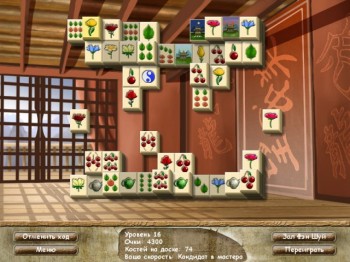 скриншот Фэн шуй ма-джонг