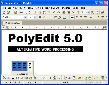 скриншот PolyEdit
