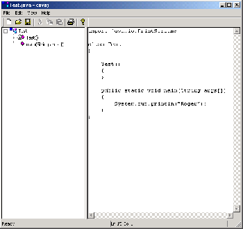 скриншот Cavaj Java Decompiler
