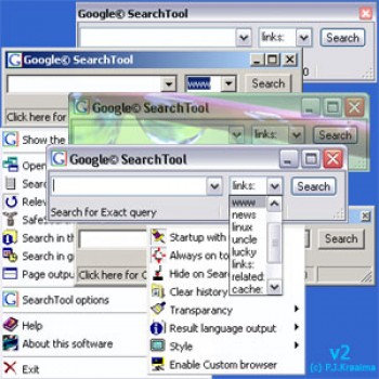 скриншот GoogleSearchTool