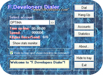скриншот F.Developers Dialer
