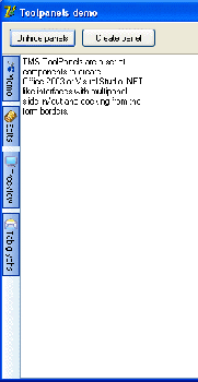 скриншот TMS ToolPanels