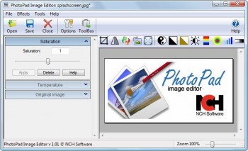 скриншот PhotoPad Image Editor