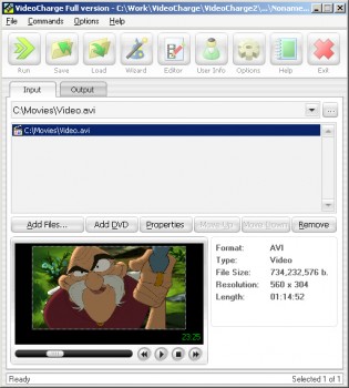 скриншот VideoCharge