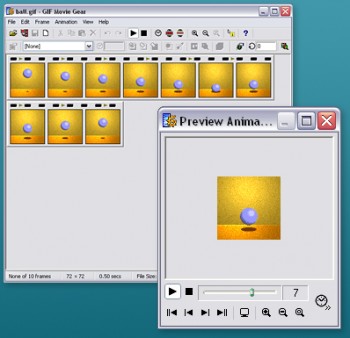 скриншот GIF Movie Gear