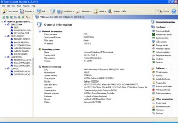 скриншот Remote Asset Tracker