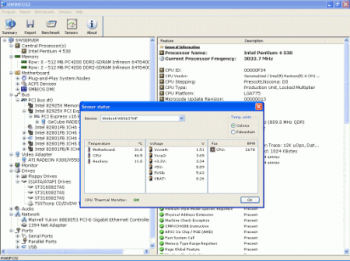 скриншот HWiNFO