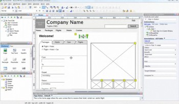 скриншот Axure RP Pro