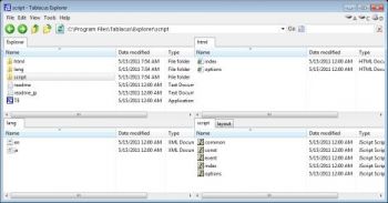 скриншот Tablacus Explorer