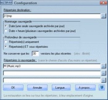 скриншот SavRestaure Portable