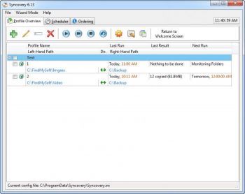 скриншот Syncovery