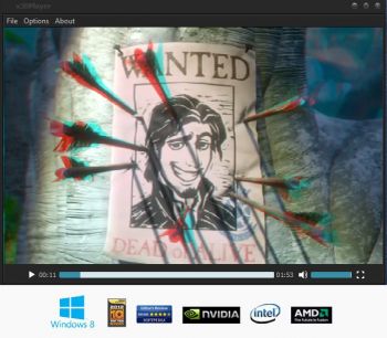 скриншот x3DPlayer Portable