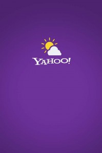 скриншот Yahoo! Weather