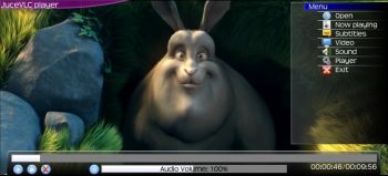 скриншот JuceVLC