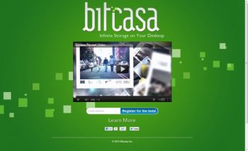 скриншот Bitcasa
