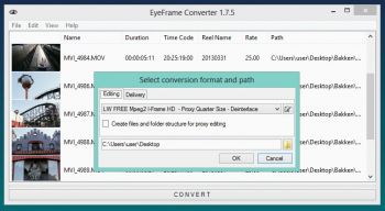 скриншот EyeFrame Converter