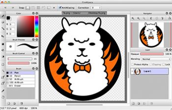 скриншот FireAlpaca