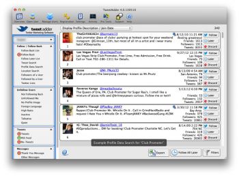 скриншот Tweet Adder