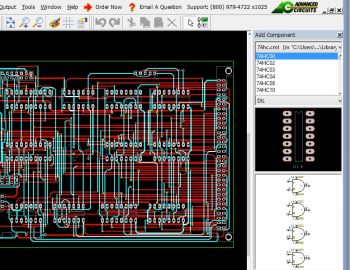 скриншот PCB Artist
