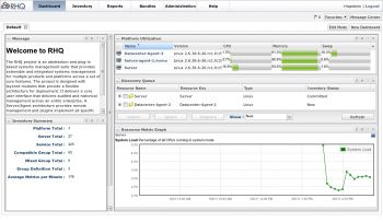 скриншот RHQ