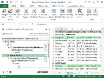 скриншот Find Broken Links