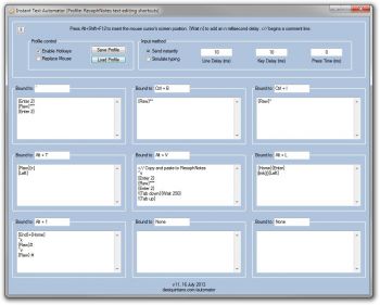 скриншот Instant Text Automator