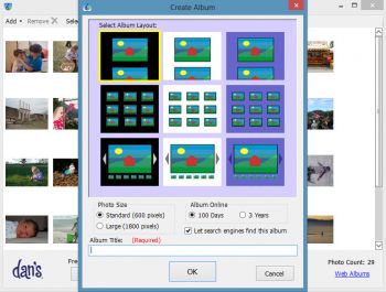 скриншот Dans Web Album