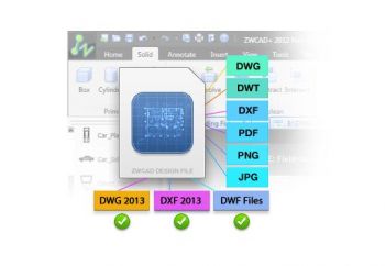 скриншот ZWCAD+