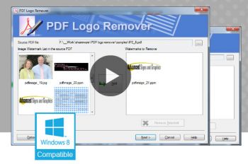 скриншот PDF Logo Remover