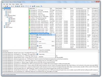 скриншот ActiveXperts Network Monitor 