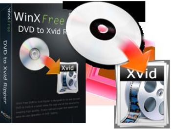 скриншот WinX Free DVD to XviD Ripper