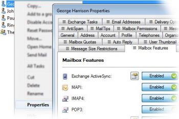 скриншот Exchange Tasks