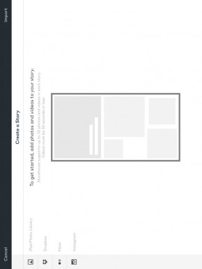 скриншот Storehouse - Visual Storytelling