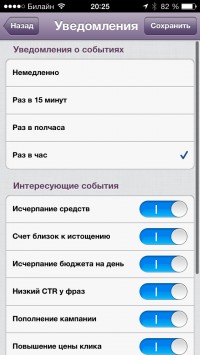 скриншот Яндекс.Директ