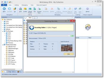 скриншот WinCatalog 2014